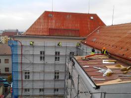 Rekonstrukce bytového domu v Kolíně